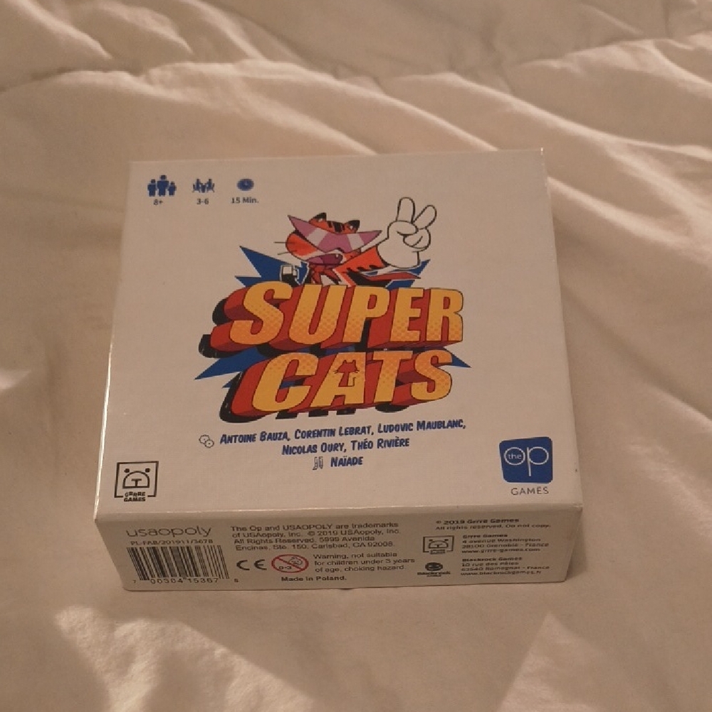 Super Cats Card Game